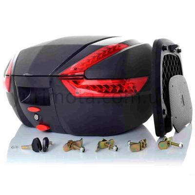 Кофр №898/2 59*45.5*32.5, 47L, діодний габарит+стоп-сигнал Кофр №898/2 59*45.5*32.5, 47L, діодний габарит+стоп-сигнал