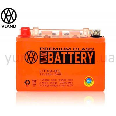Акумулятор 9A UTX9‑BS GEL Vland Акумулятор 9A UTX9‑BS GEL Vland