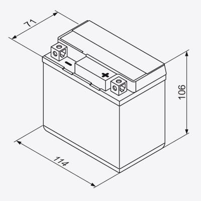 Акумулятор 4Ah BOSCH 0092M60040 Акумулятор 4Ah BOSCH 0092M60040