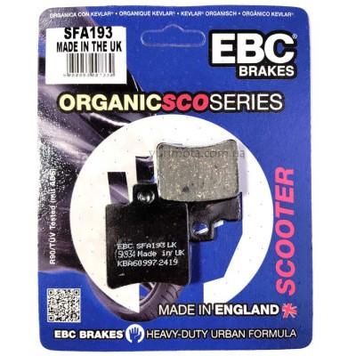 Колодки дискові EBC SFA193 YAMAHA 