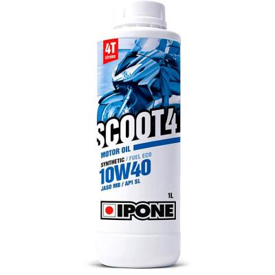 Масло IPONE Scoot 4 10W40 (4T) 1л напівсинтетика Масло IPONE Scoot 4 10W40 (4T) 1л напівсинтетика