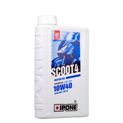 Олива IPONE Scoot 4 10W40 (4T) 2л Олива IPONE Scoot 4 10W40 (4T) 2л