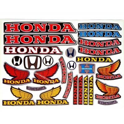 Набір наклейок Honda загальний 