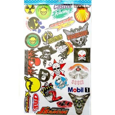 Стікери (Stickerbombing) 