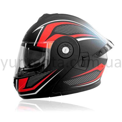 Шолом IBK 112 (модуляр) Black-Red Шолом IBK 112 (модуляр) Black-Red