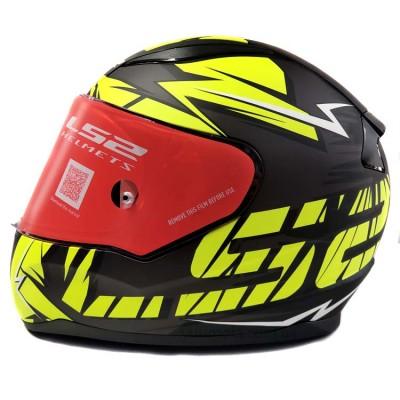 Шолом LS2 FF353 Rapid Cromo Matt Black Hi Vis Yellow 