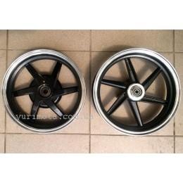 Диски литі YAMAHA JOG чорні 10 "(комплект) 