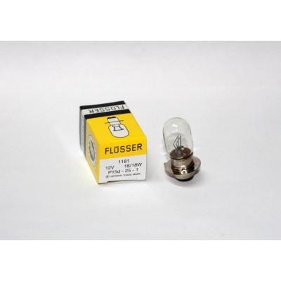 Лампа фари FLOSSER 1181 12V 18 / 18W Лампа фари FLOSSER 1181 12V 18 / 18W