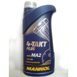 Масло Mannol 4T напівсинтетика 1л Масло Mannol 4T напівсинтетика 1л