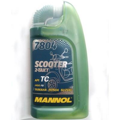 Масло Mannol 2T напівсинтетика 1л 
