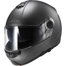 Шолом (модуляр) LS2 FF325 MATT TITANIUM 