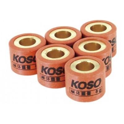 Ролики варіатора 18 * 14 125сс KOSO Ролики варіатора 18 * 14 125сс KOSO